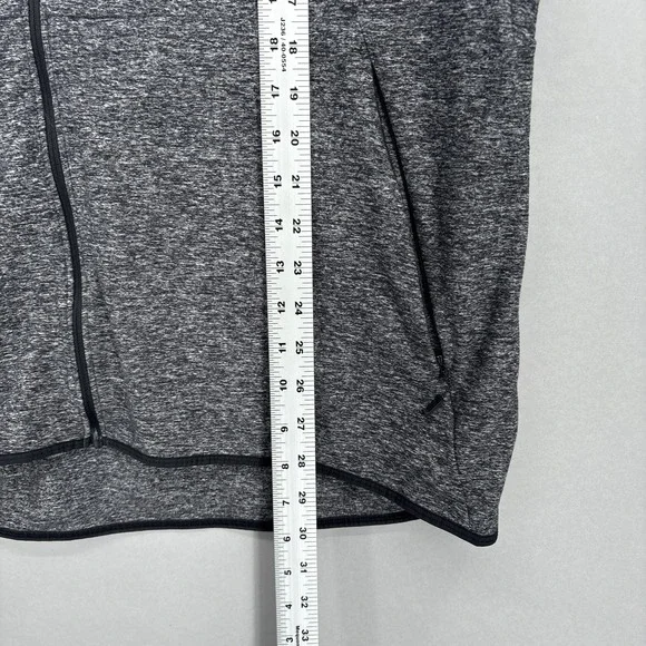 Lululemon Jacket Mens 2XL Gray Full Zip Surge Hooded Sweatshirt Athletic Running - Picture 9 of 14